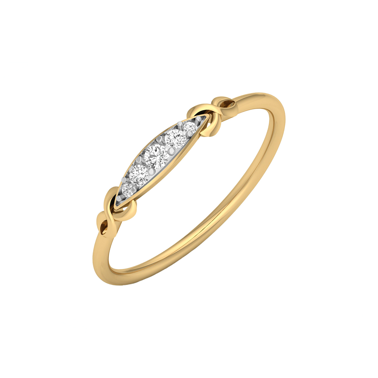 Gold Ring With Diamond